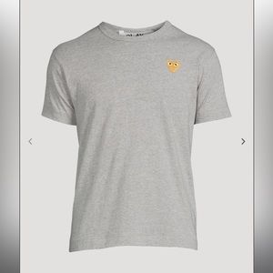 CDG Gold Heart Tshirt